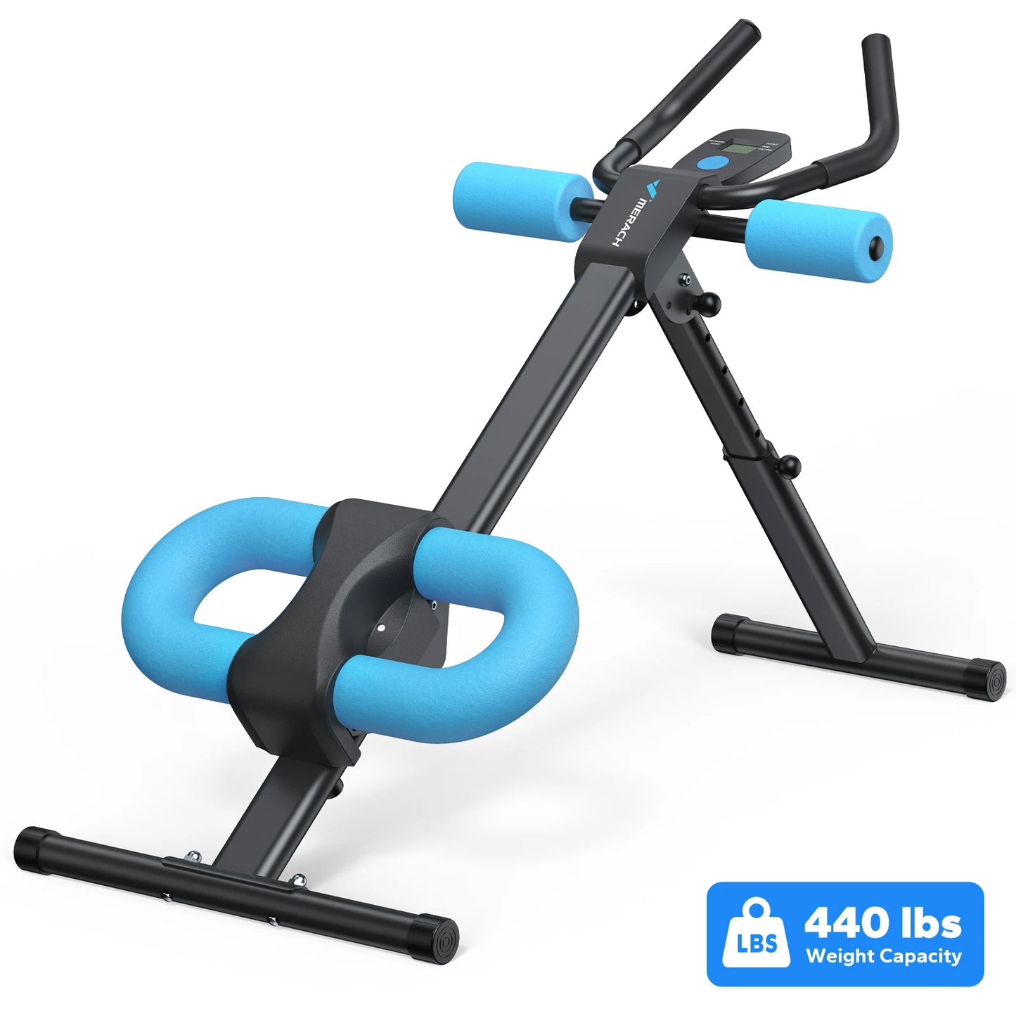 MERACH Ab Machine Adjustable Trainer Foldable Abdominal Exercise System