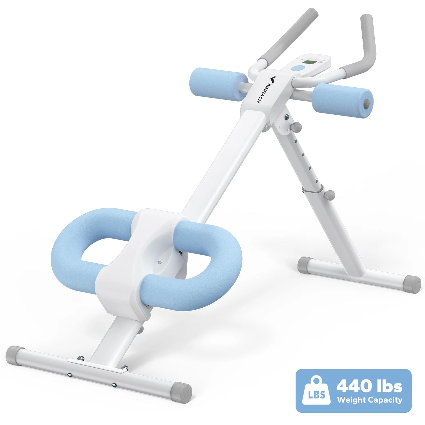 MERACH Ab Machine Adjustable Trainer Foldable Abdominal Exercise System