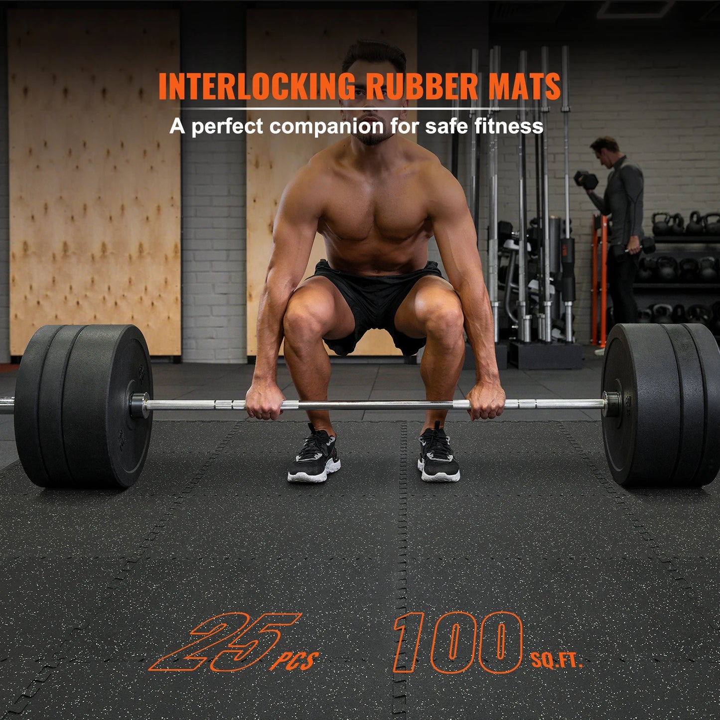 SucceBuy EVA Interlocking Gym Floor Mats