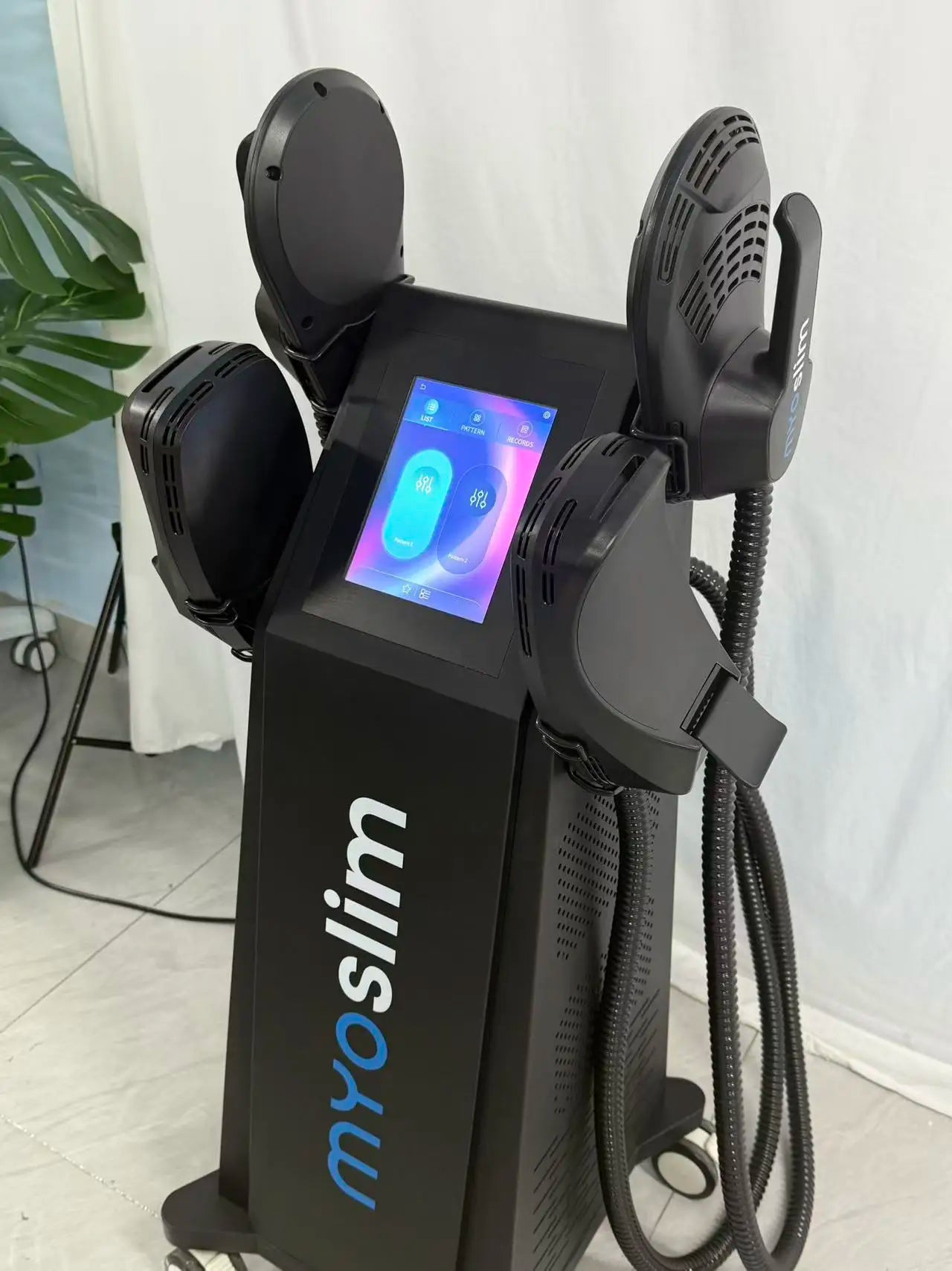 New RF MYOslim Sculpt Machine EMS Body Sculpting Weight Loss Massager Device 15 Electromagnetic Fat Slimming Muscle Stimulation