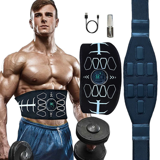 Abdominal Toning Belt EMS Muscle Stimulator Abs Trainer