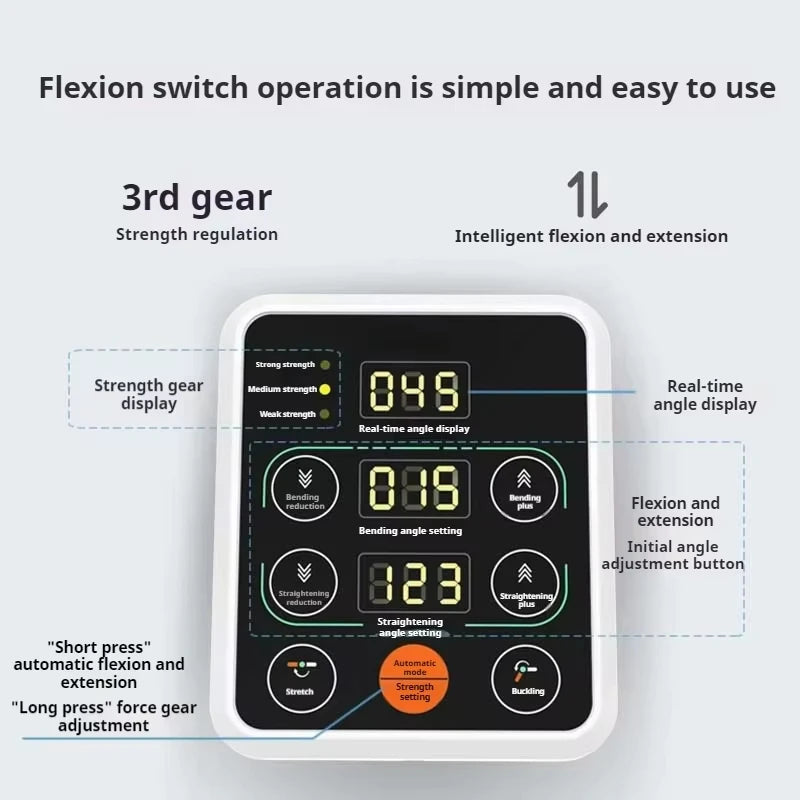 Lower Limb Rehabilitation Device Knee Flexion Therapy Machine
