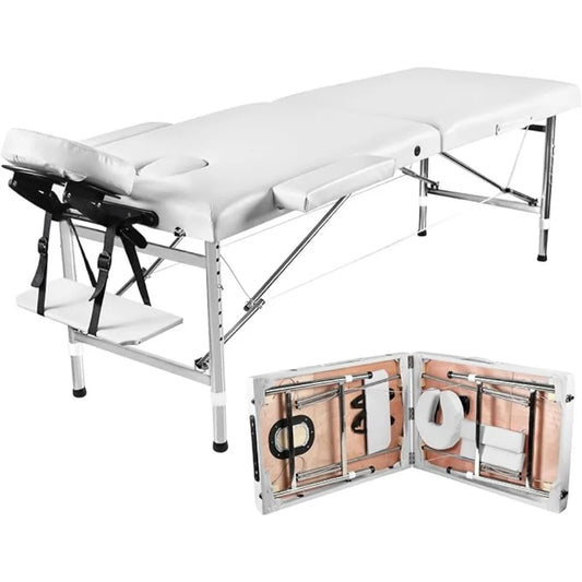 Portable Folding Massage Table With Lightweight Aluminum Frame