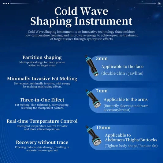 2025 NEW Onda Ice-Microwave 2.45GHz Skin Tightening Machine for Body Contouring and Anti-Cellulite Treatment Beauty Machine