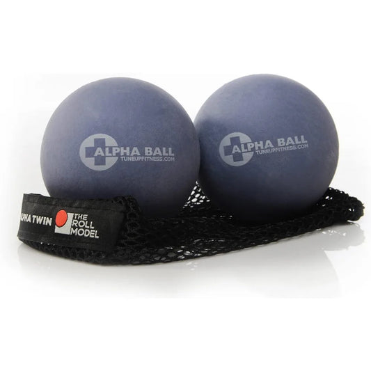 Large Yoga Massage Therapy Balls Set for Myofascial Release and Pain Relief in Back, IT Band, Hamstrings