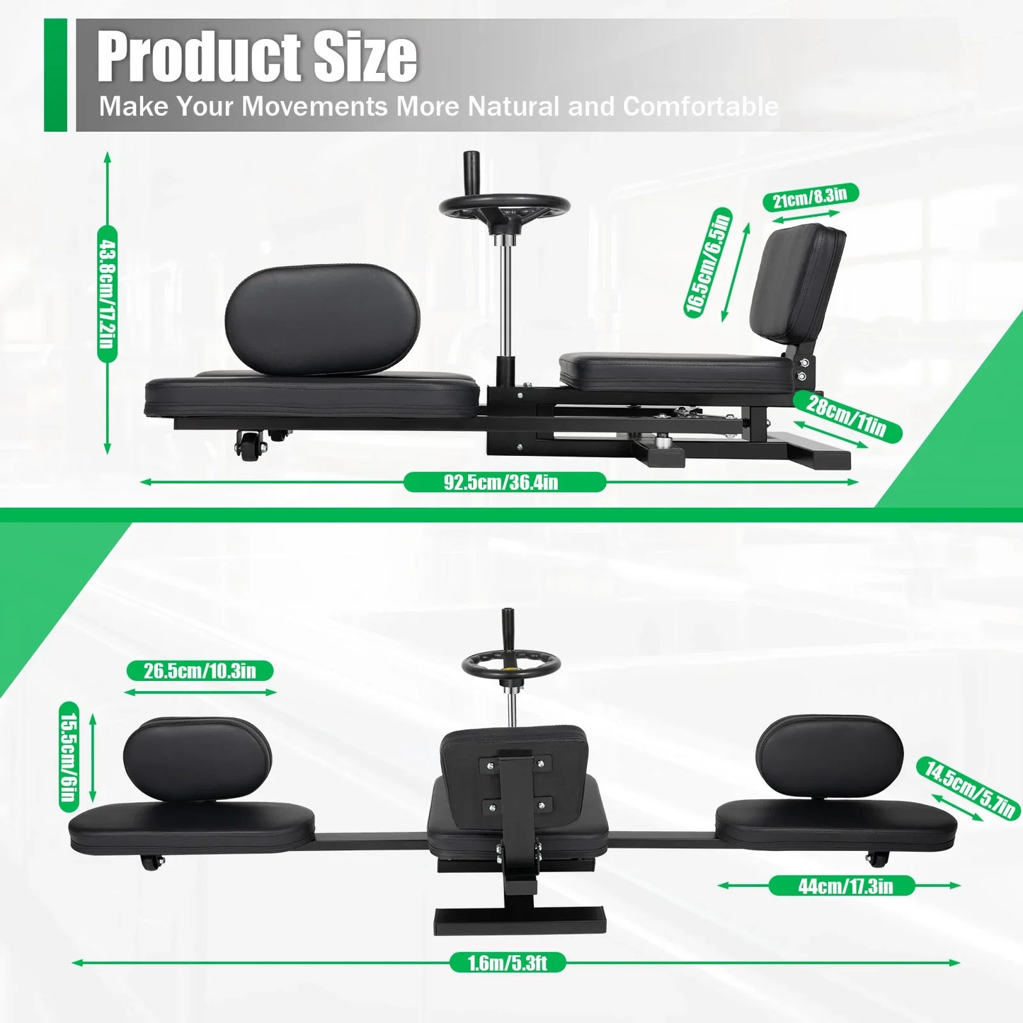 Leg Stretcher, 3 Bar Leg Spreader, Heavy Duty Leg Split Machine for Leg Stretching, Leg Press Machine Flexibility
