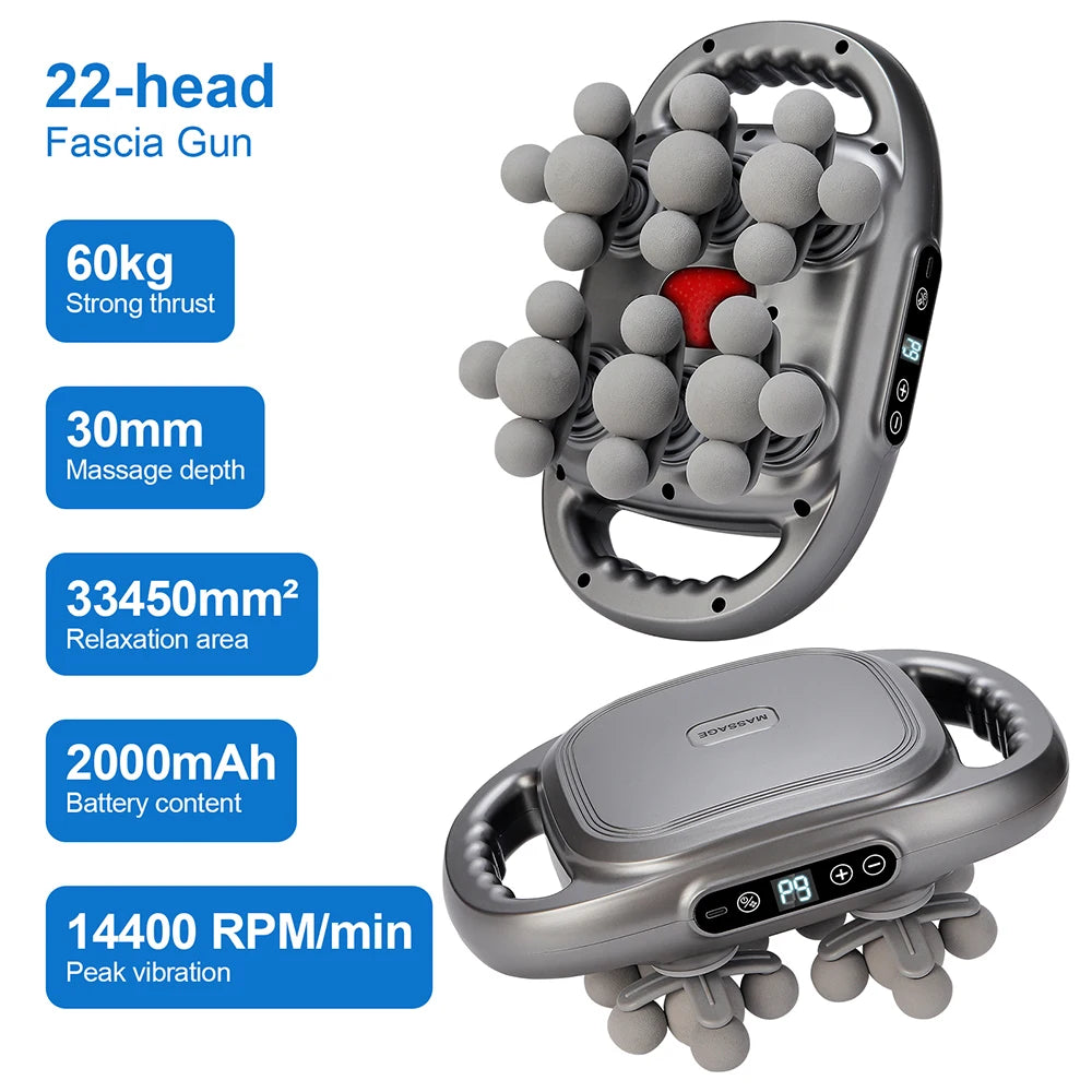 Foreverlily Fascia Gun High Frequency Massage Device