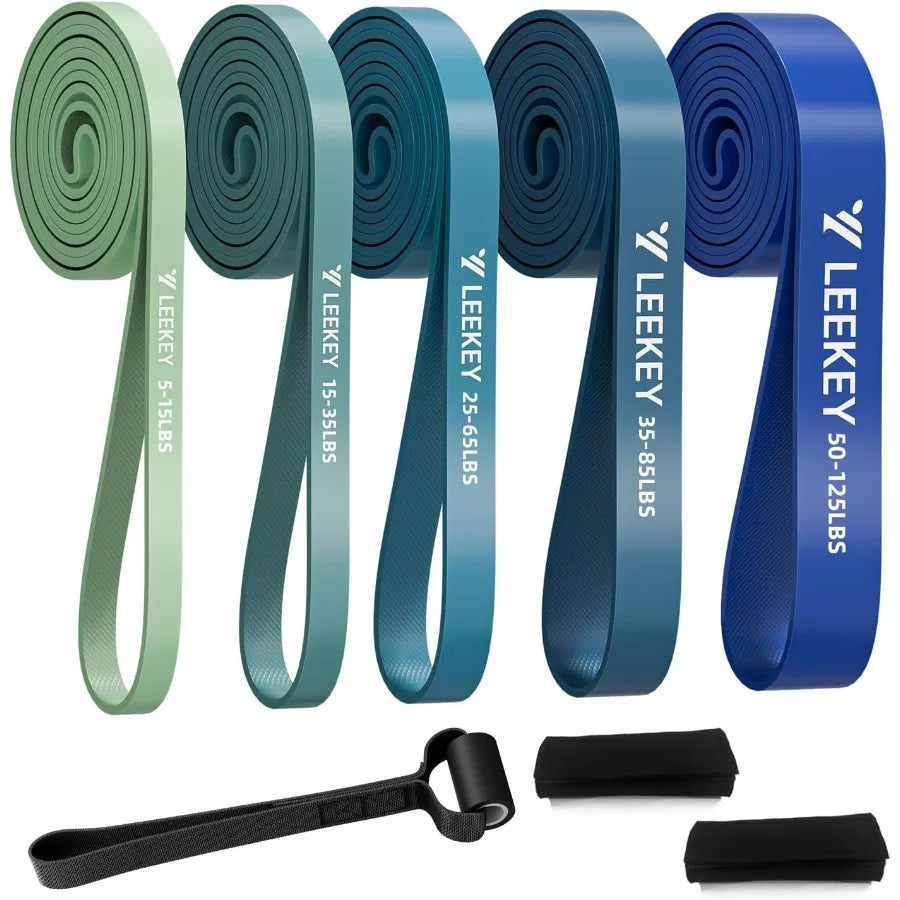 Resistance Bands, Exercise Bands with Handles,Pull Up Assist Bands - Band Set with Door Anchor - Bands for Working Out,Band for