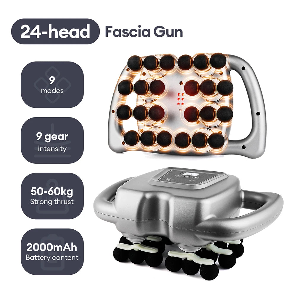 Foreverlily Fascia Gun High Frequency Massage Device