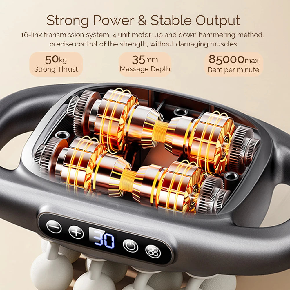 Foreverlily Fascia Gun High Frequency Massage Device