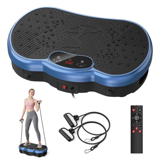 HTMM Fitness Vibration Plate Calorie Tracking Whole Body Home Gym