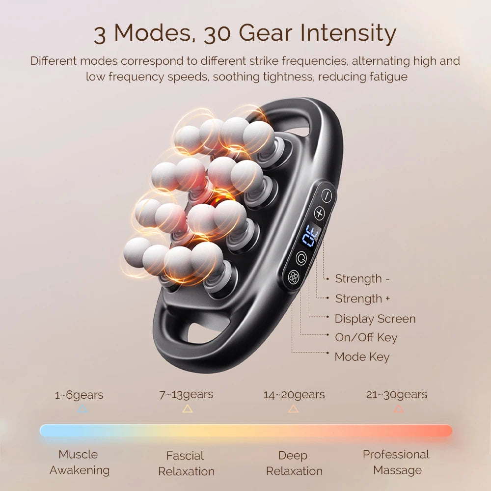 Foreverlily Fascia Gun High Frequency Massage Device