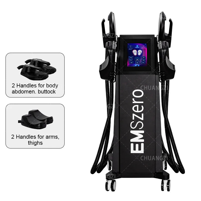 EMS Body Sculpt Machine RF Sculpting Muscle Stimulation Burning Fat 6500W Slimming Weight Loss Equipment MYOslim HI-EMT EMSzero